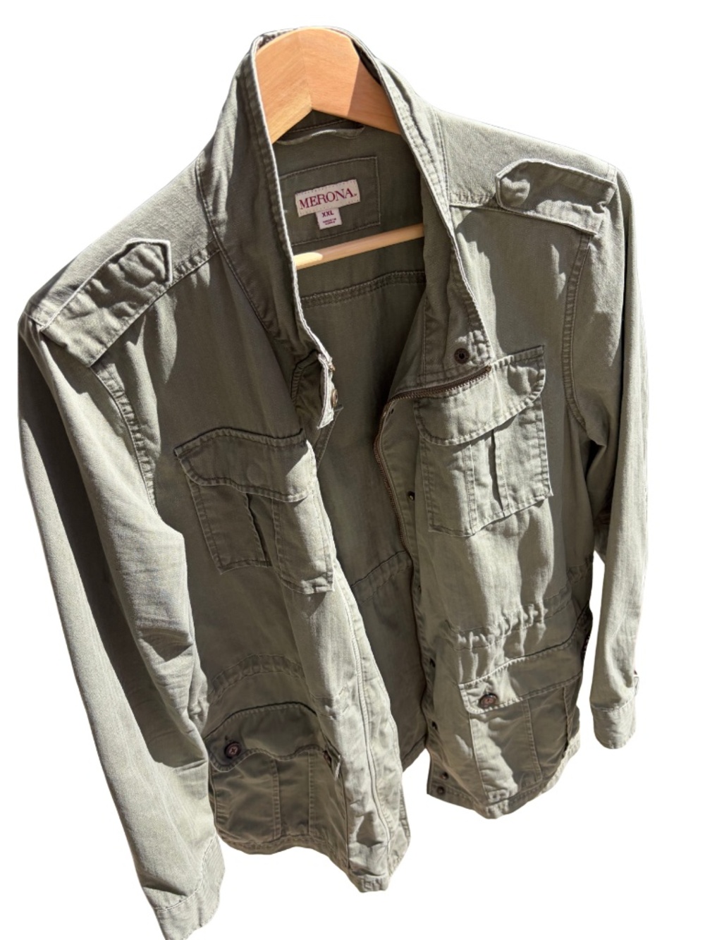 Merona Olive Utility Jacket XXL | Luke Danes Gilmore Girls Vibes 🍂 100% cotton